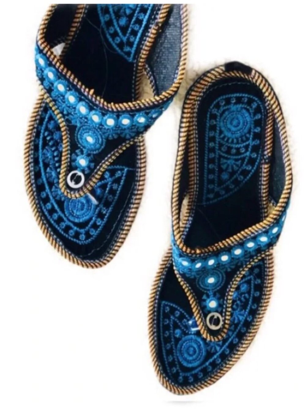 Brand New Gorgeous Embroidered Slipper